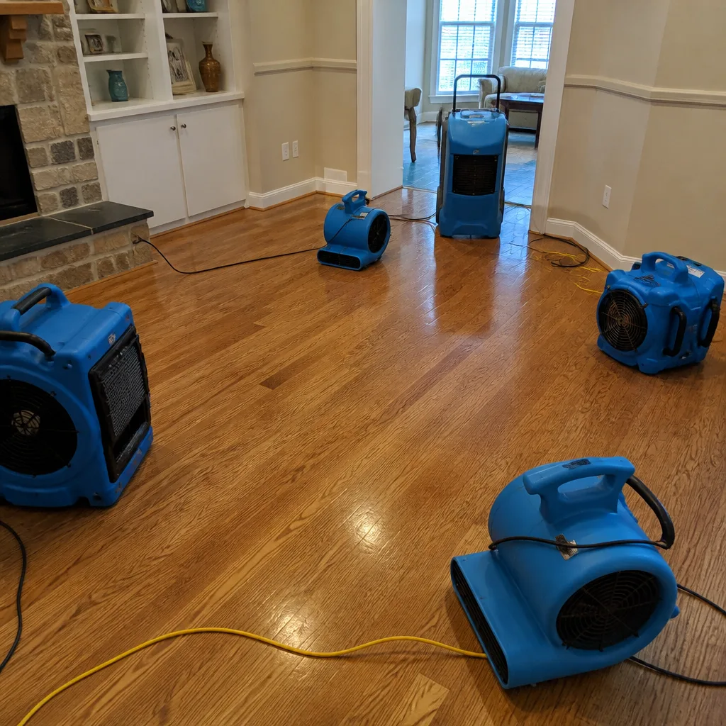Water damage drying